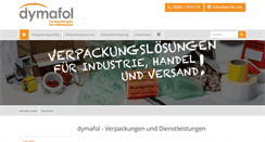 Desktop Screenshot of dymafol.de